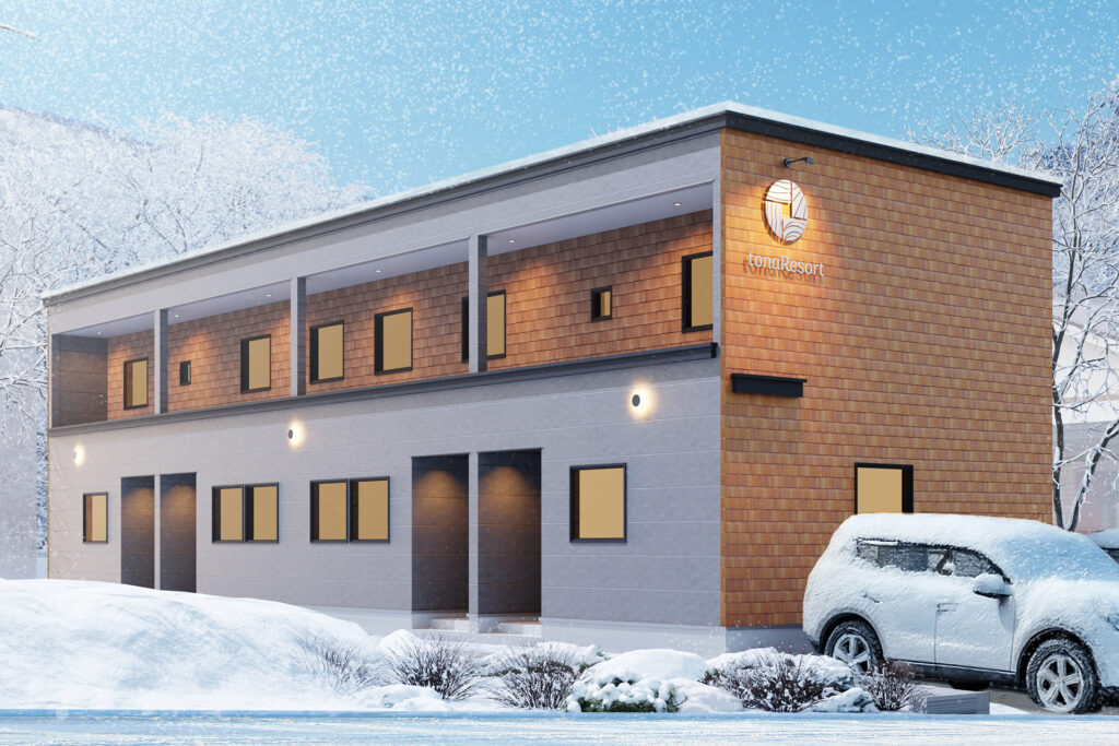 ホテル外観｜トナリゾート富良野