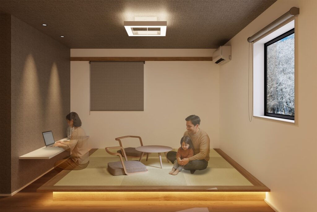 リビング｜トナリゾート富良野